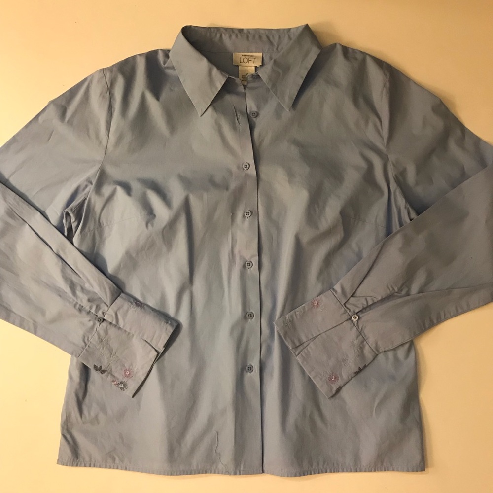 Embroidered Cuff Shirt - Picture 3 of 7